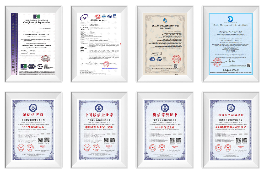 Certificates