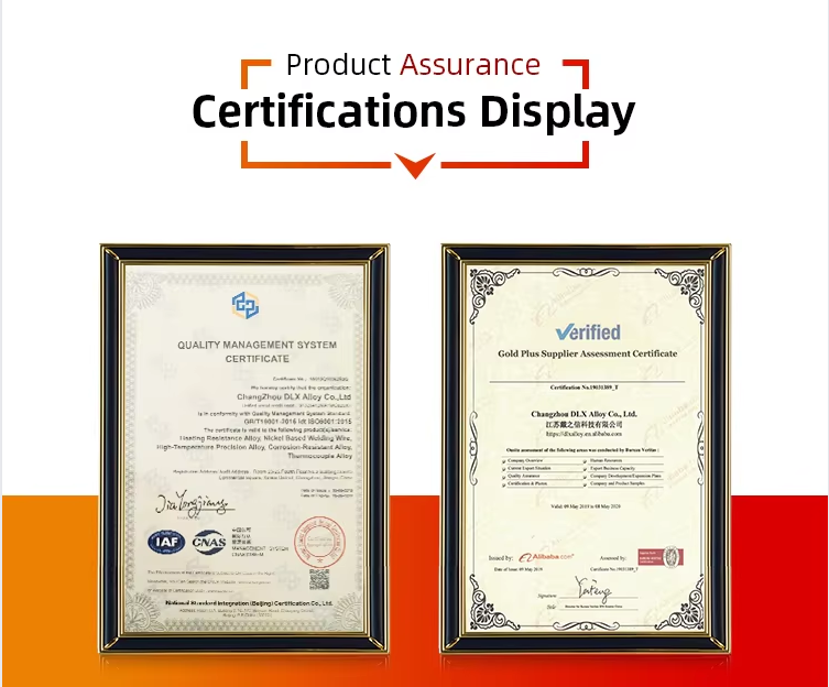 Factory Manufacture Thermal Spray  Wire Monel500 Wire for Build Up Coating And Sealing