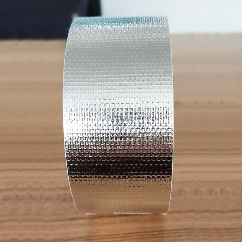 Fiberglass Aluminum Foil Tape, 5cm x 25m, for HVAC Duct Sealing & Repair