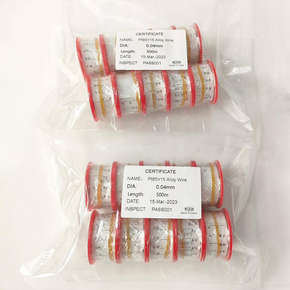 Iridium Platinum Wire for Fuel Cells - Excellent Conductivity & Corrosion Resistance