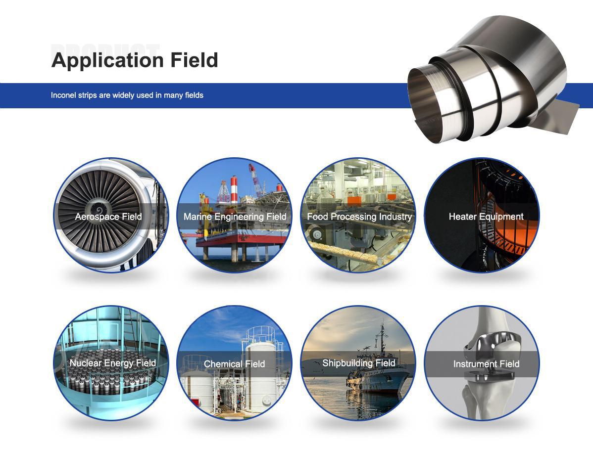 Inconel 625 Strip application field