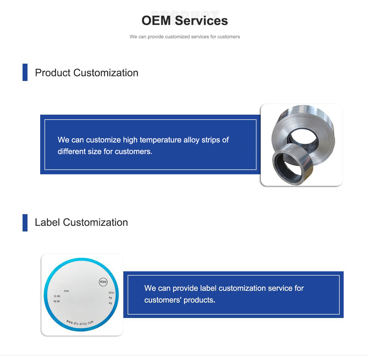 OEM Service OEM Service