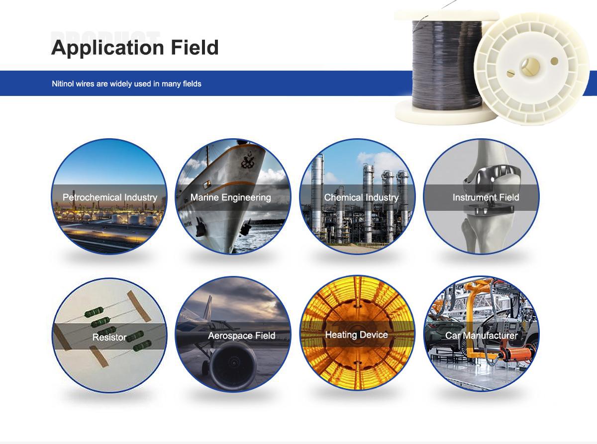 Nickel Titanium Wire application field Nickel Titanium Wire application field