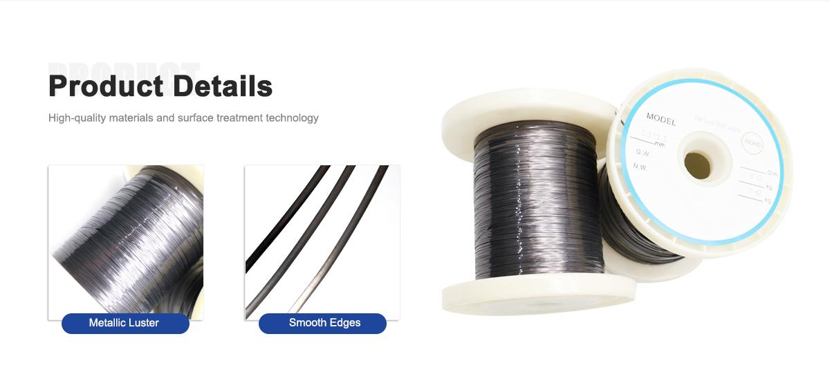 Nickel Titanium wire details